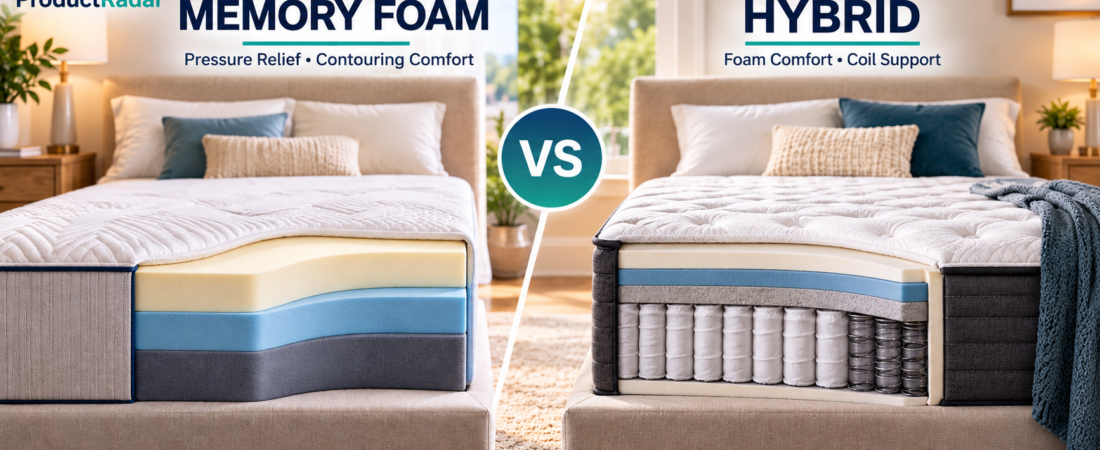 Memory Foam vs Hybrid Mattresses: Which Is Better for Your Needs?